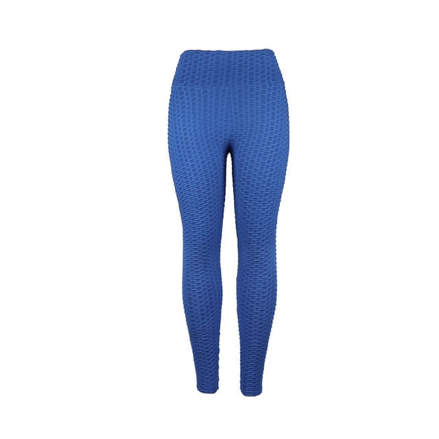 High Waist Honeycomb Leggings for Women