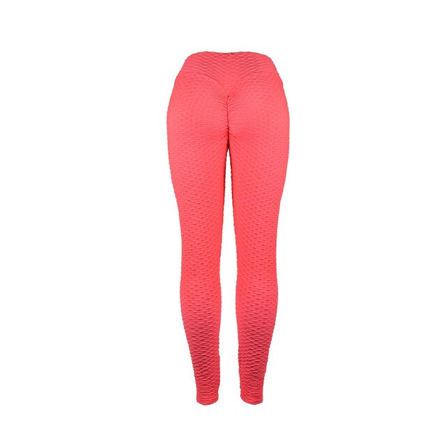 High Waist Honeycomb Leggings for Women