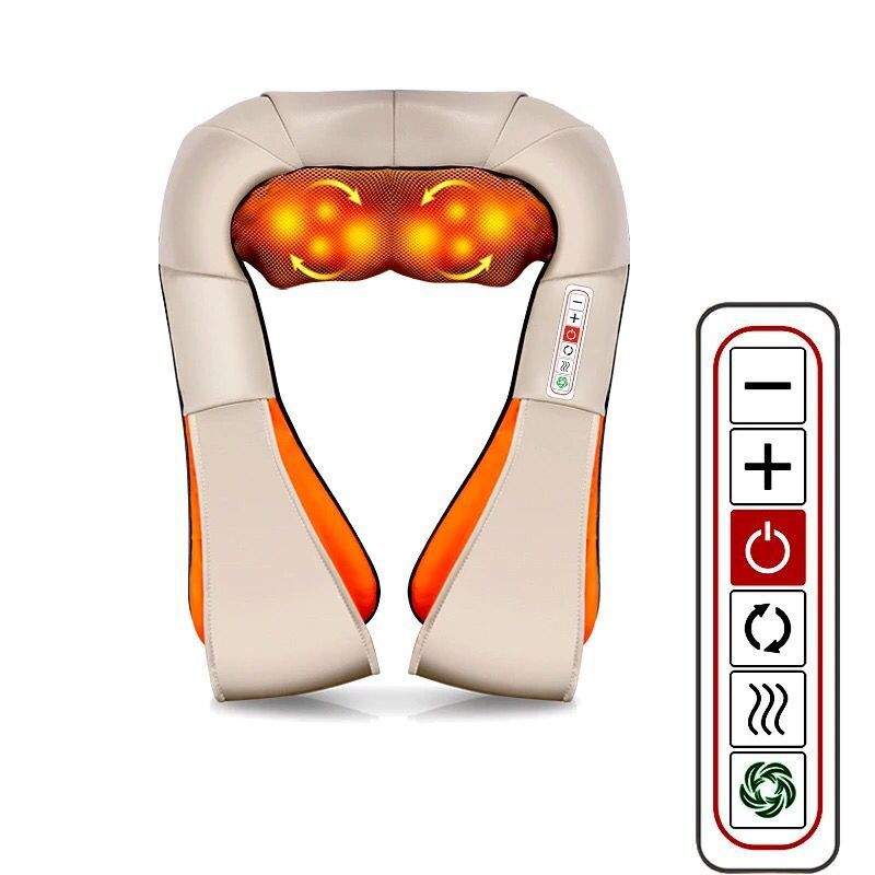 3D Kneading Infrared Heated Massager