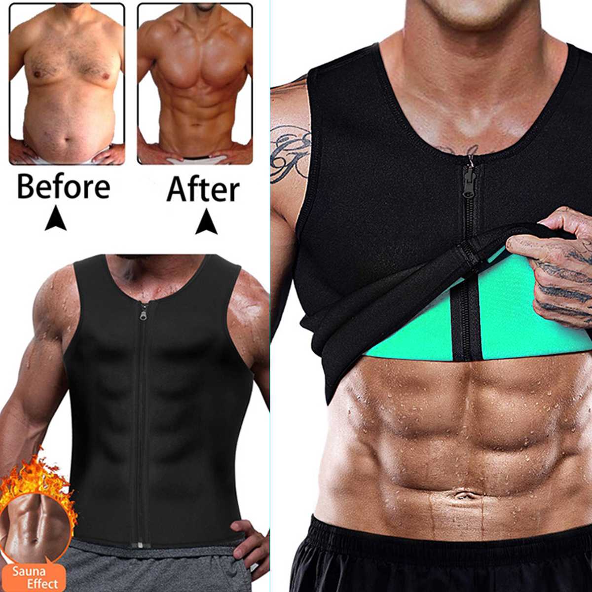 Body Slimming Sweat Sauna Vest