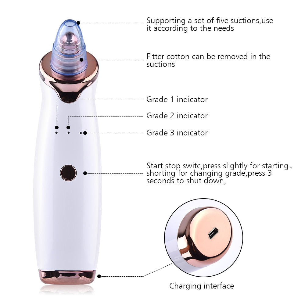 Pore Vacuum, Blackhead Remover