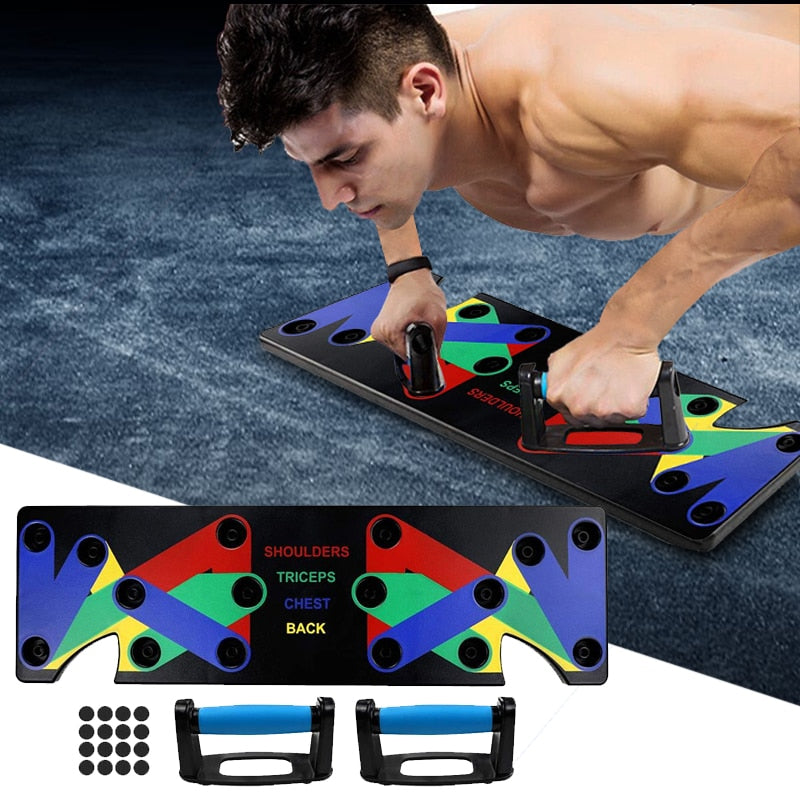 9 in 1 Push Up Rack Training Board
