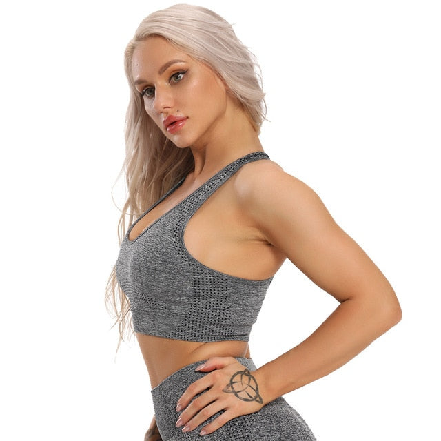 Long Sleeve Workout Tops for Women-Fitness Crop Tops